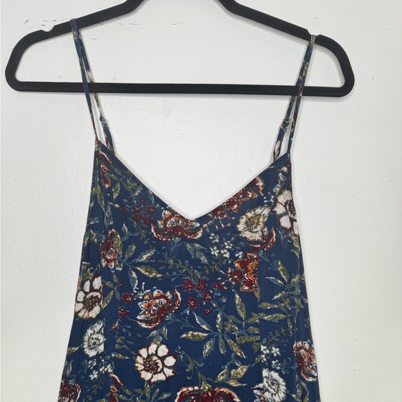 Abercrombie & Fitch womens M sleeveless floral print dress forest witchy boho - Picture 8 of 8